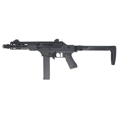 Vorsk VMP 2S GBB Airsoft Rifle with Folding Stock, COLOR: Black
