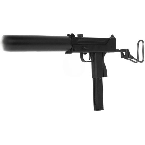 HFC Metal Full Auto MAC 11 Gas Blowback SMG TSD with Mock Suppressor