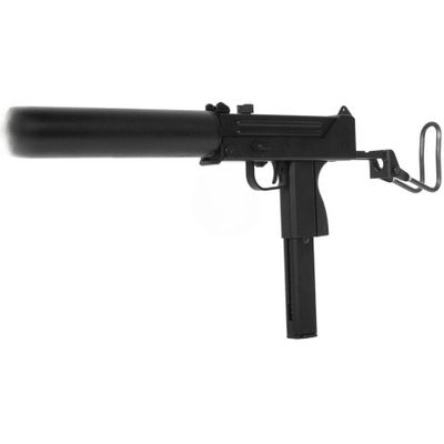 HFC Metal Full Auto MAC 11 Gas Blowback SMG TSD with Mock Suppressor