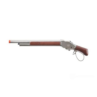 Golden Eagle 1887 Wide Lever Action Shotgun - Silver