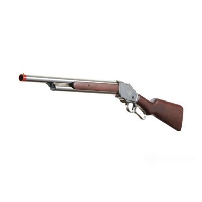 Golden Eagle 1887 Long Lever Action Shotgun - Silver