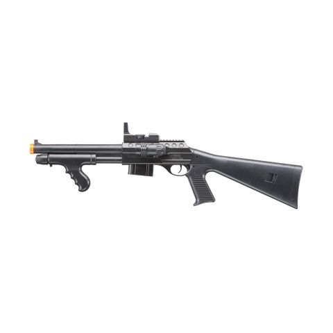 UK Arms M0681B Pump Action Shotgun with Scope and Light (