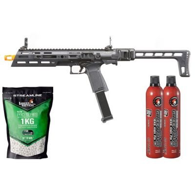 G&amp;G SMC-9 GBB Pistol Carbine - Gas &amp; BB Bundle