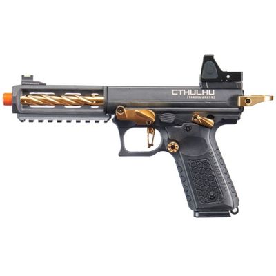Lancer Tactical x Tandemkross CTHULHU Gas Blow Back Pistol with Red Dot Reflex Sight