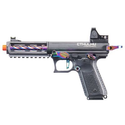 Lancer Tactical x Tandemkross CTHULHU  Gas Blow Back Pistol with Red Dot Reflex Sight