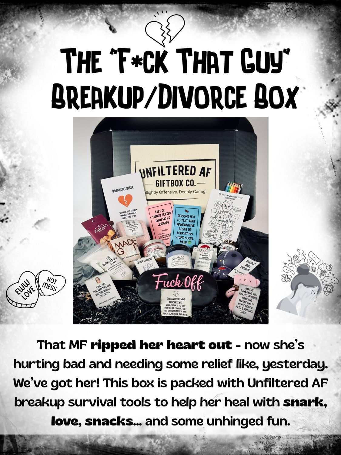 The &quot;F*ck That Guy” Breakup/Divorce Box