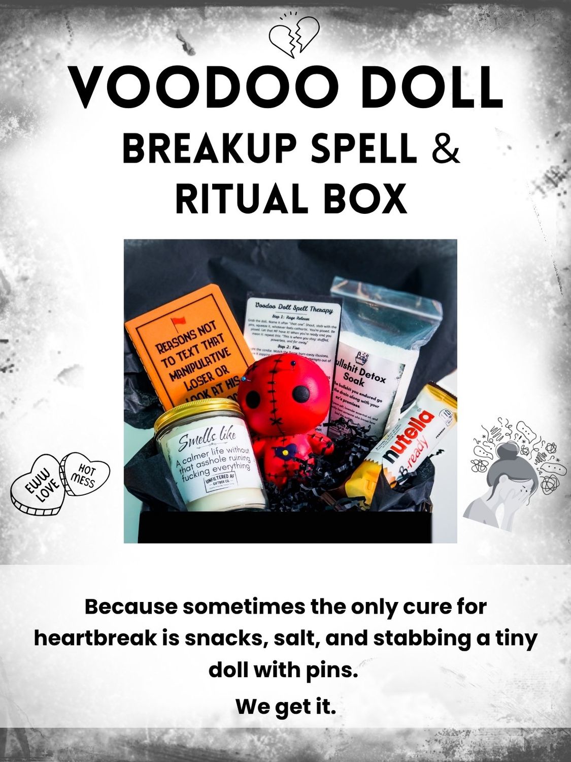 Voodoo Doll Breakup Spell &amp; Ritual Box