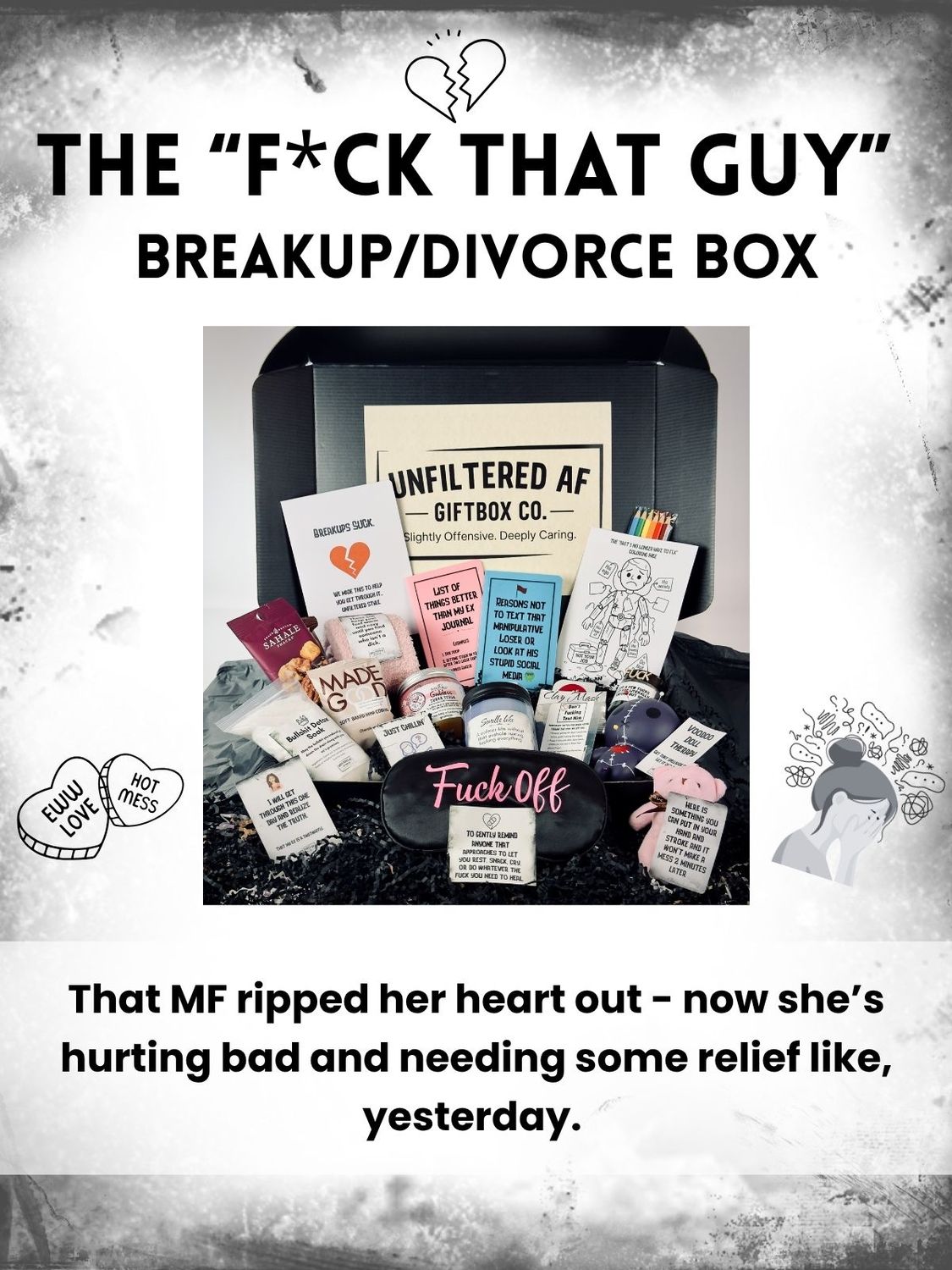 The &quot;F*ck That Guy” Breakup/Divorce Box