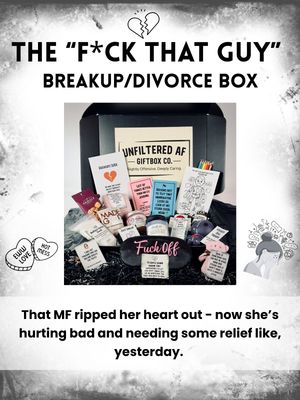 The &quot;F*ck That Guy” Breakup/Divorce Box