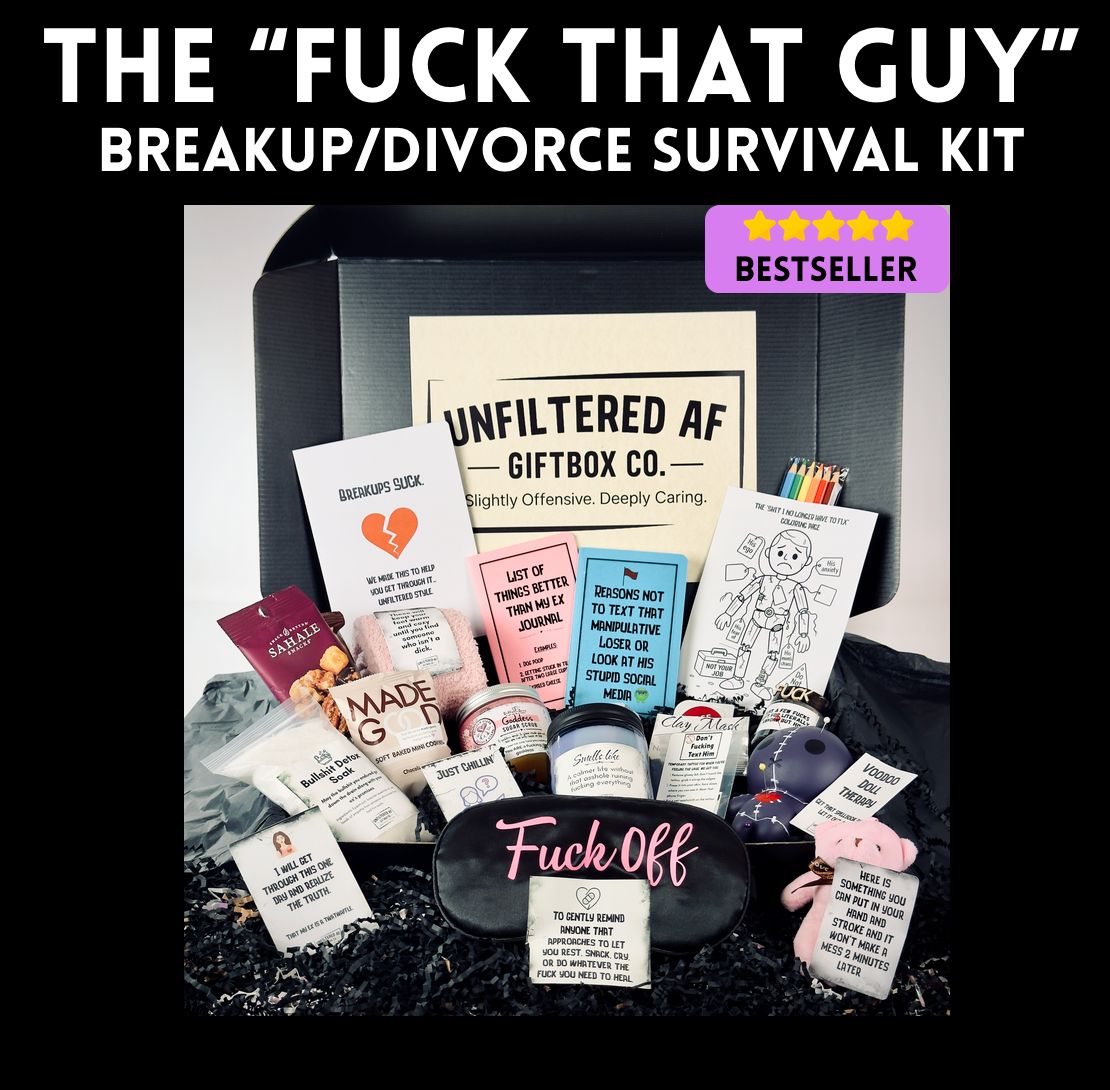 The &quot;F*ck That Guy” Breakup/Divorce Box