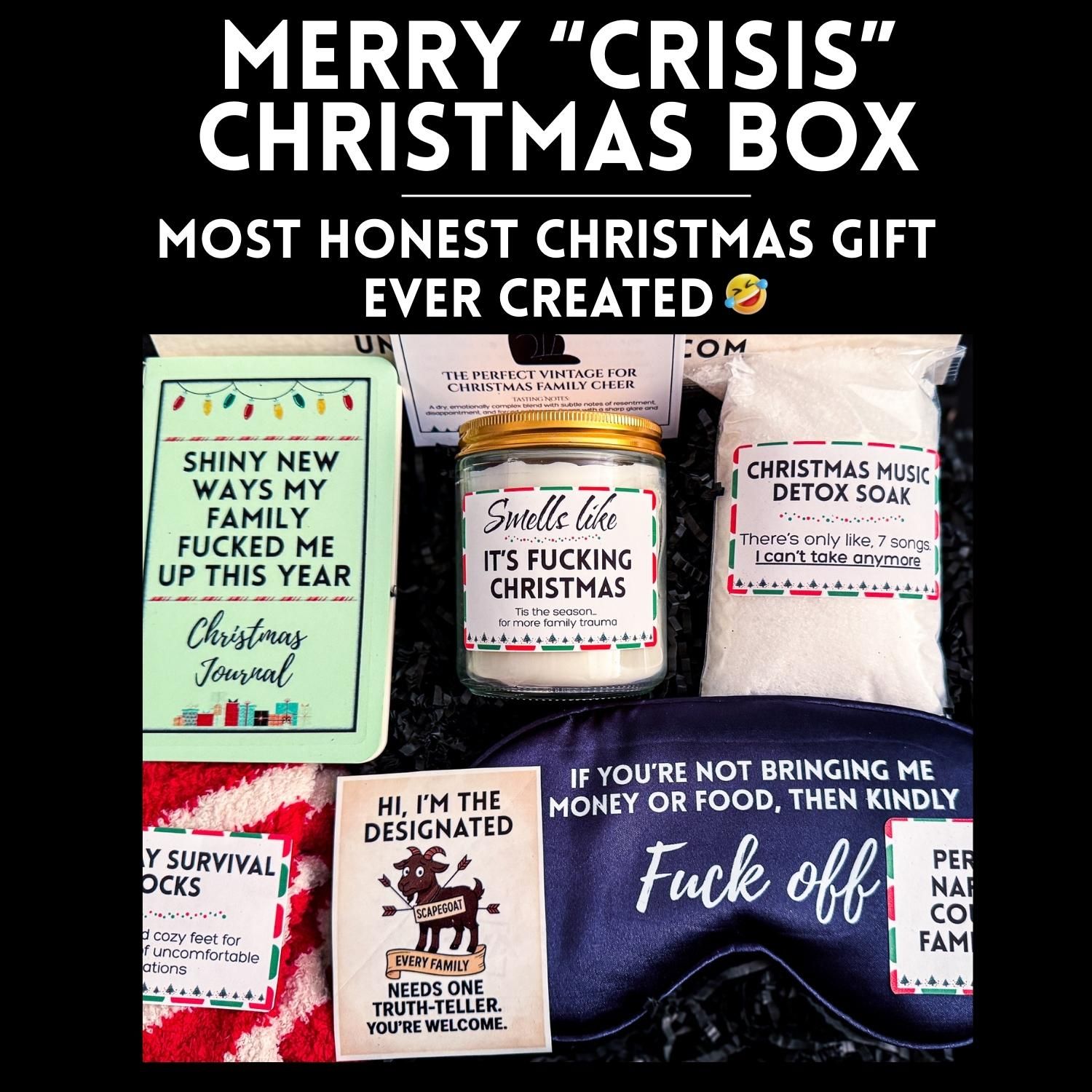 The &quot;Merry Crisis&quot; Christmas Box