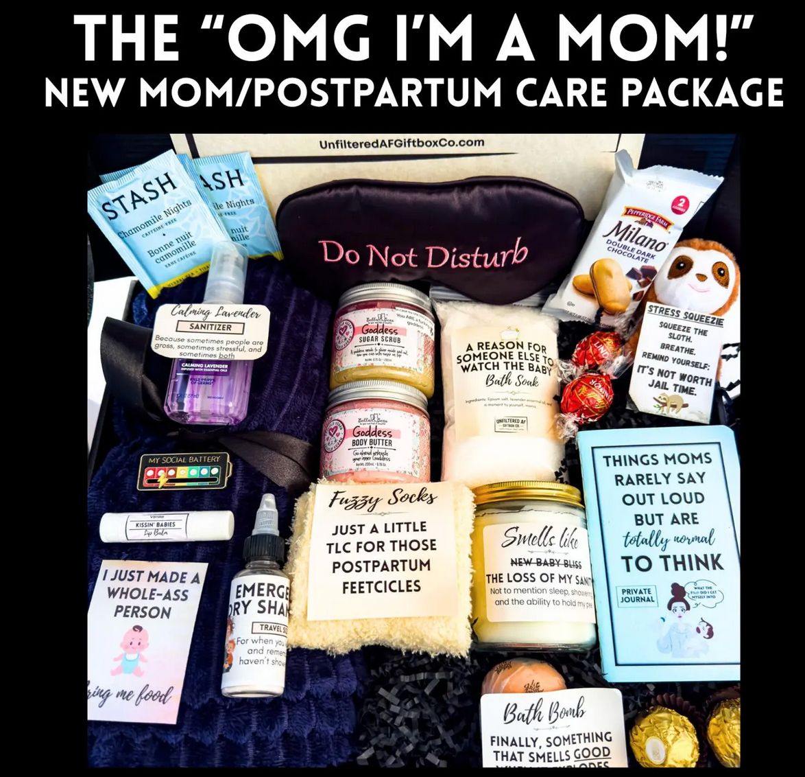 The &quot;OMG I&#39;m a MOM&quot; New Mom/Postpartum Box