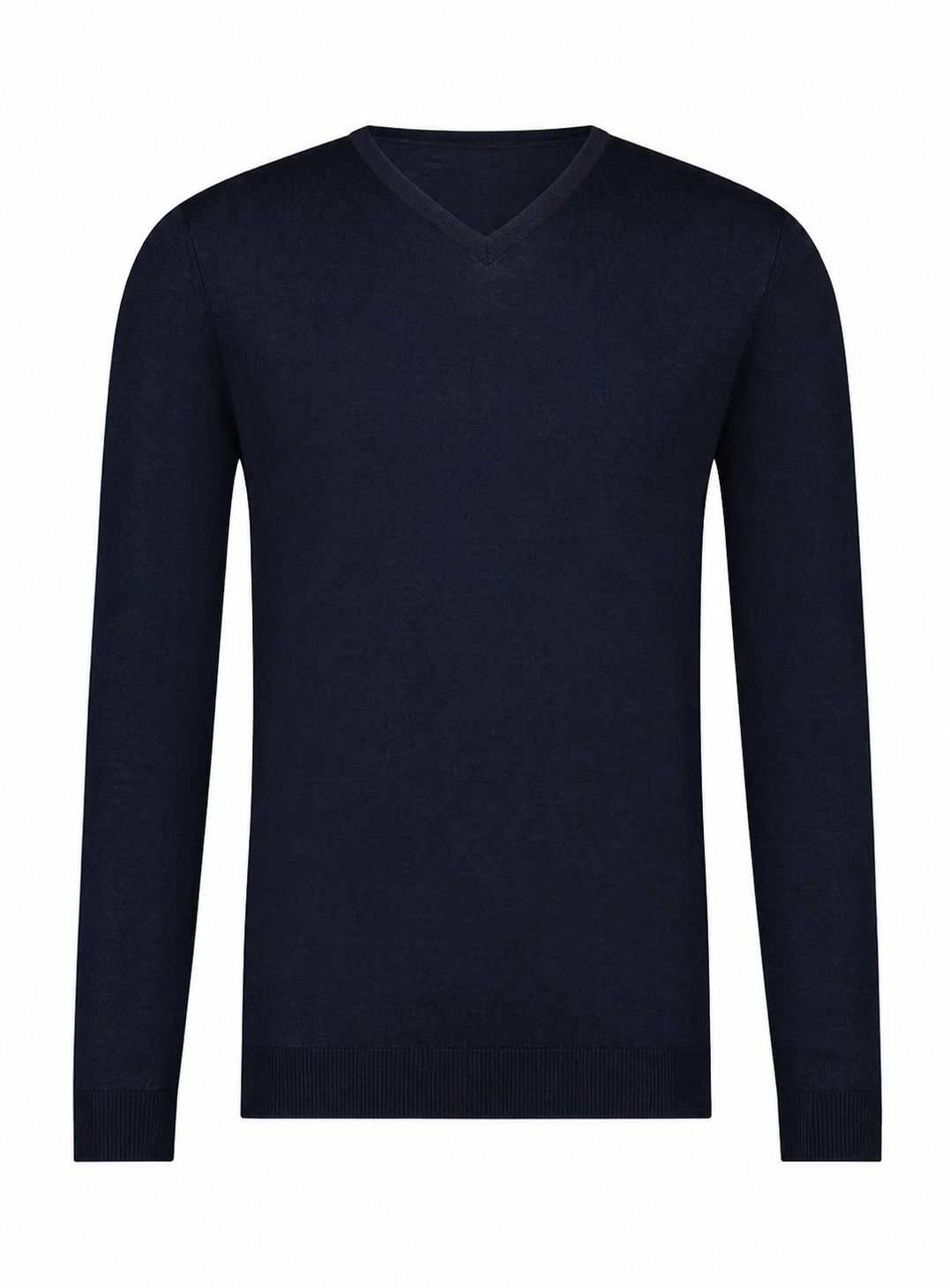 Iconic classic v-neck navy