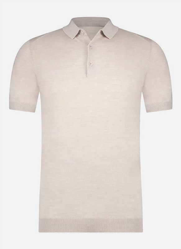 Polo short sleeve stone