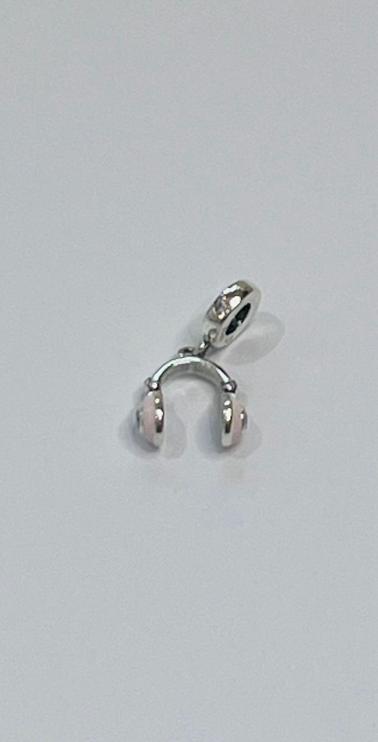 Pink Headphone Charm