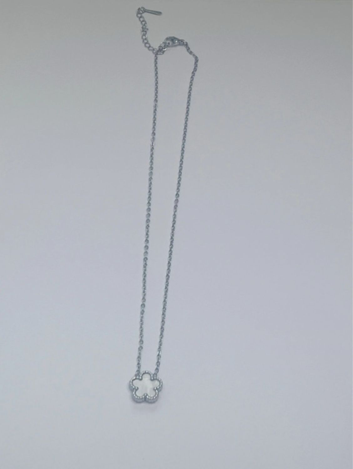 White Clover Necklace