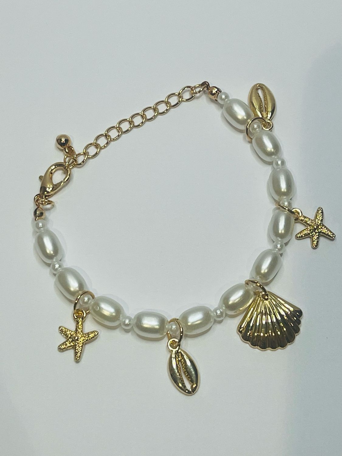 White Pearl Ocean Bracelet