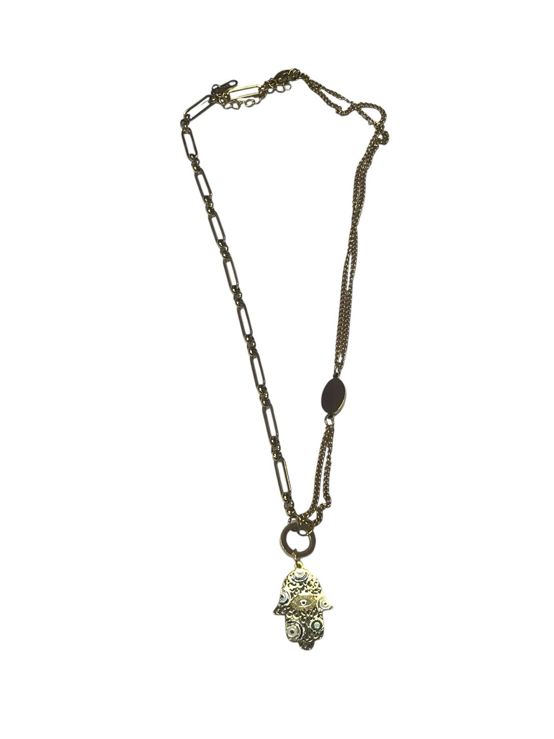 Evil Eye Hand Pendant
