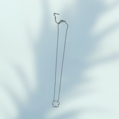 White Clover Necklace