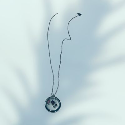 The Fight For Life Floating Charm Necklace