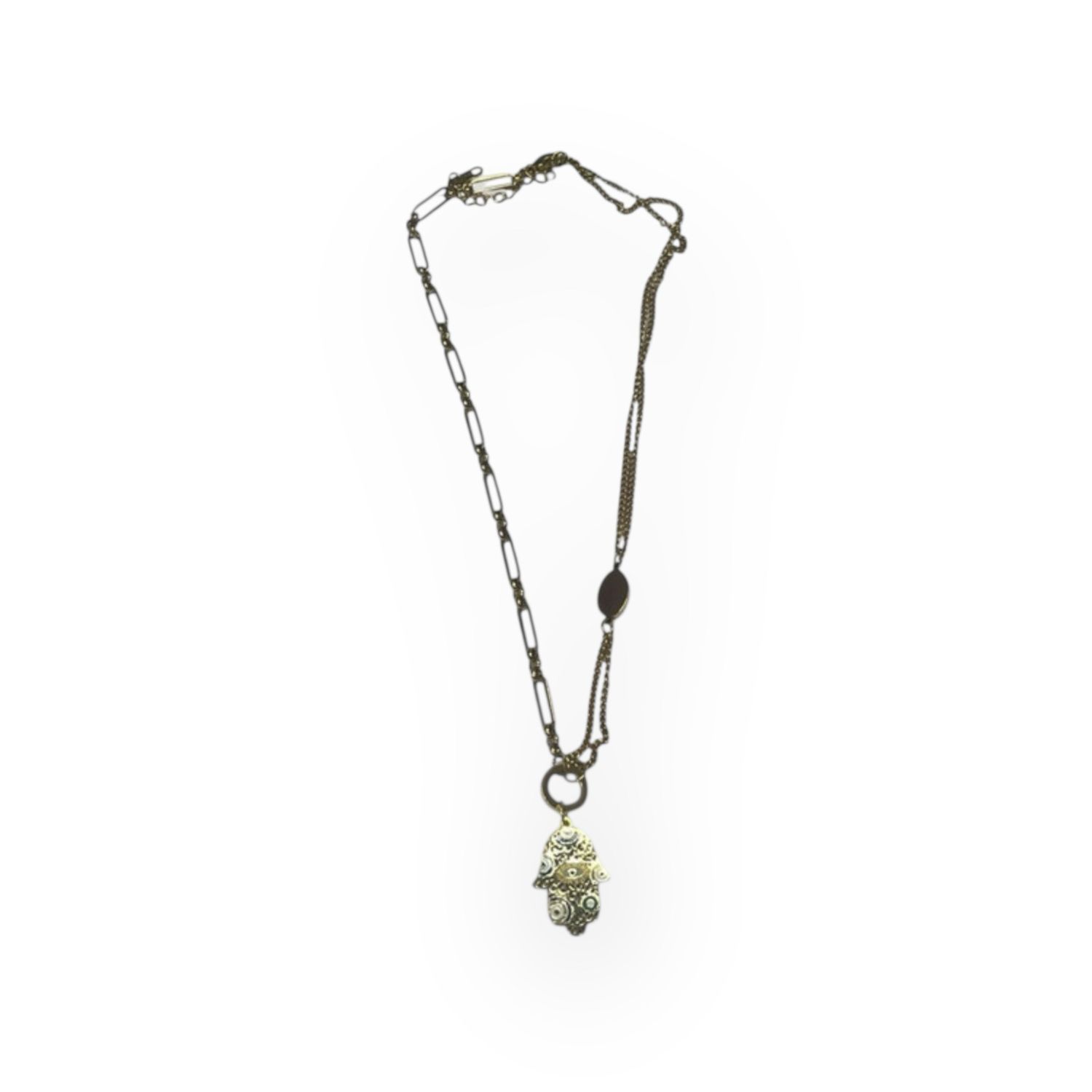 Evil Eye Hand Pendant