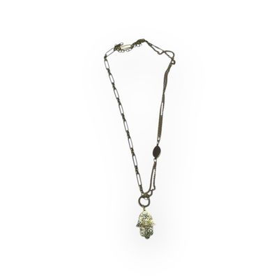 Evil Eye Hand Pendant