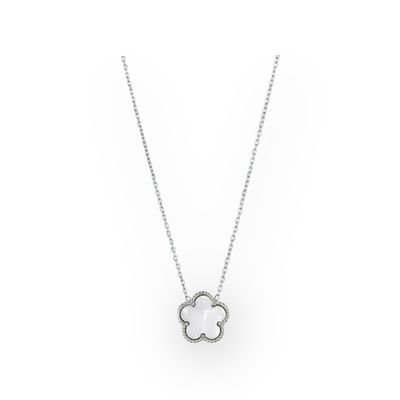 White Clover Necklace