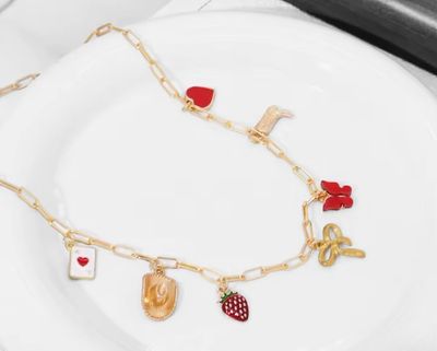 Western heart Charm Necklace