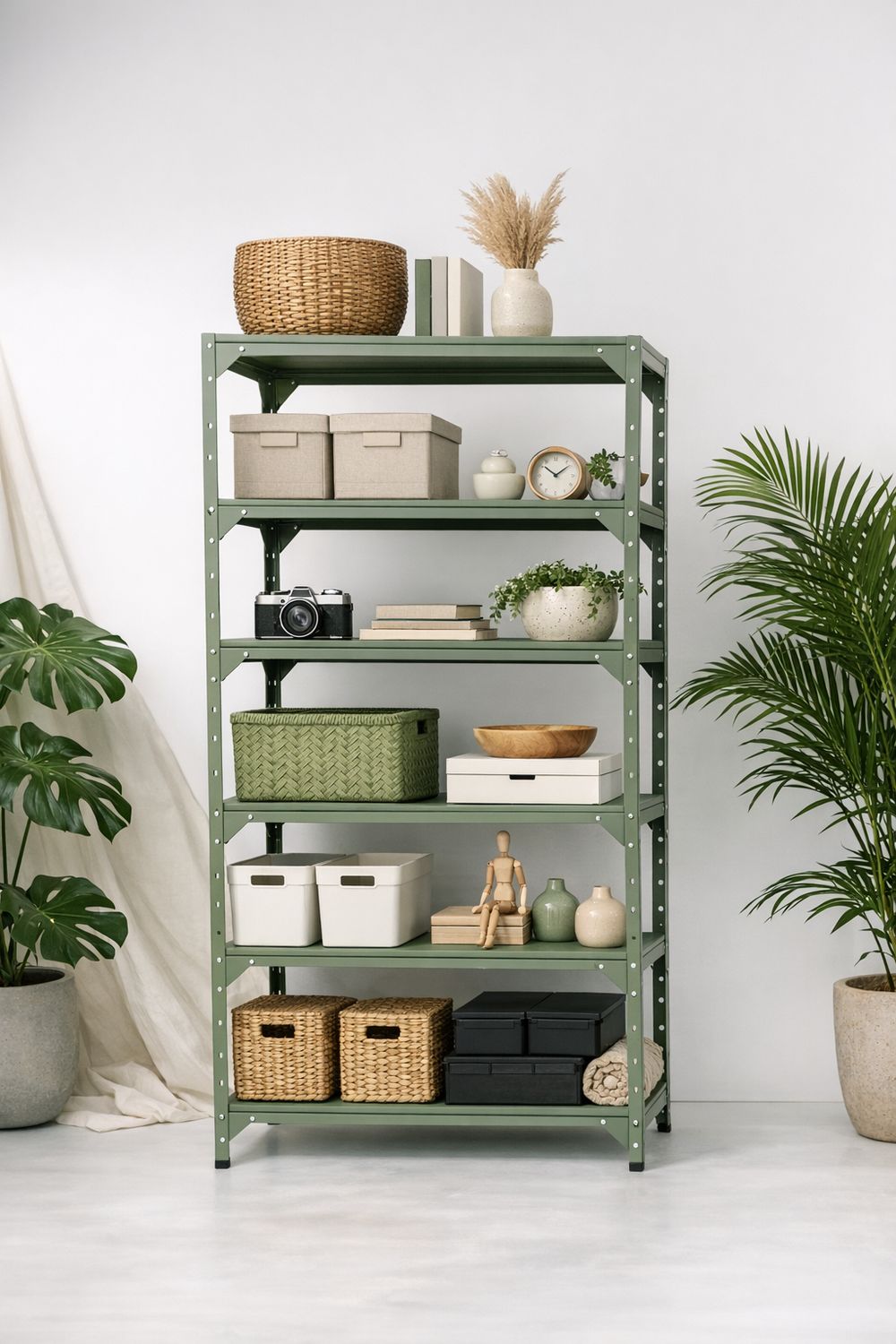 STORAGE SHELF - 6 LEVELS