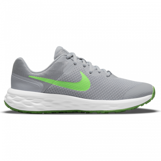 Nike Kids Revolution 6 (Grey/Green)