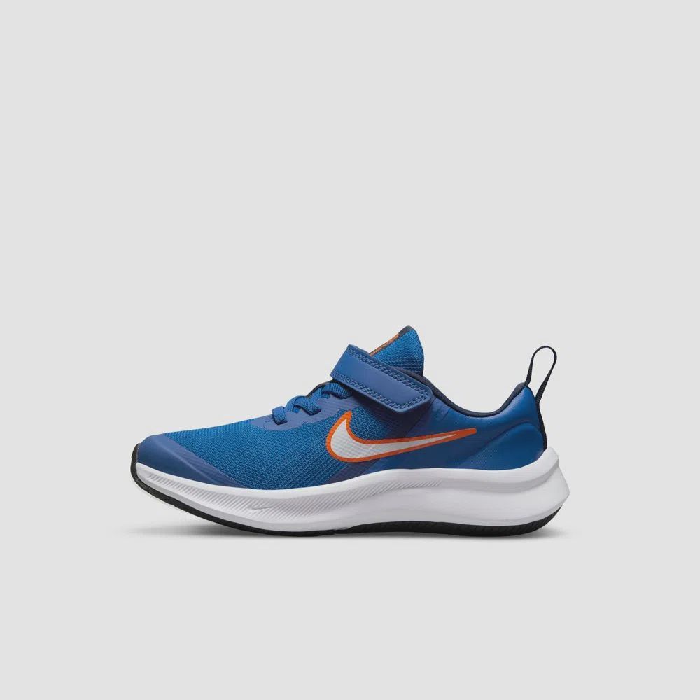 Nike Little Kids Star Runner 3 (Game Royal/Midnight Navy/Safety Orange)