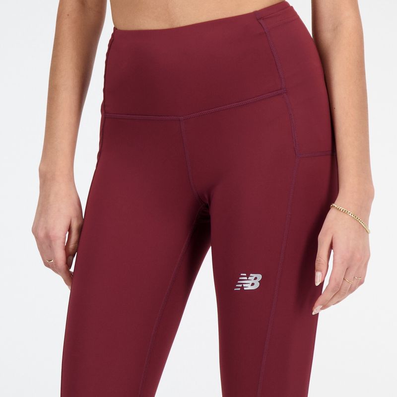 Women&#39;s NB Accelerate Pacer Tight (Burgundy)