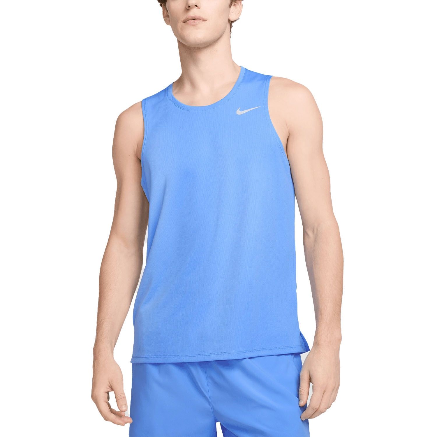 Men&#39;s Nike DriFit Miler Tank University Blue/(Refsil), Size: L
