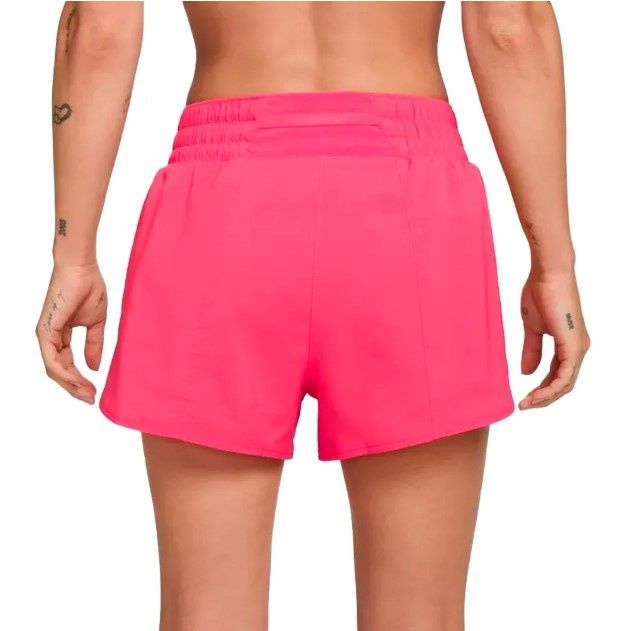 Women's Nike One Swoosh Hb DriFit Mide-Rise Br Short Aster Pink/(Glacier Blue)