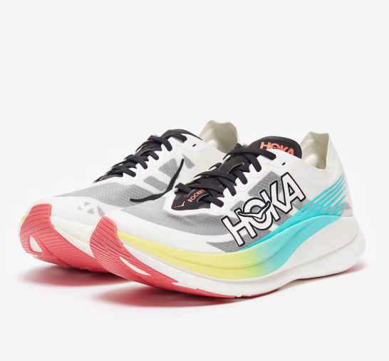 Hoka Unisex Rocket X 2 (Yuzu/Cielo Blue)