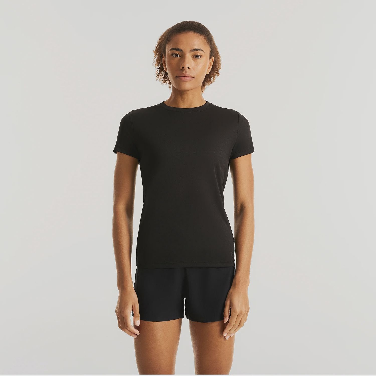Women's Sustain S/S Top BLK-MAT
