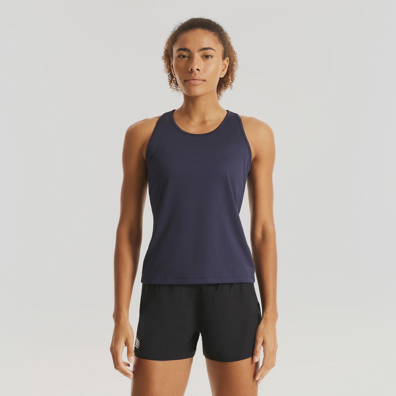 Women's Sustain Singlet NVY-MAT