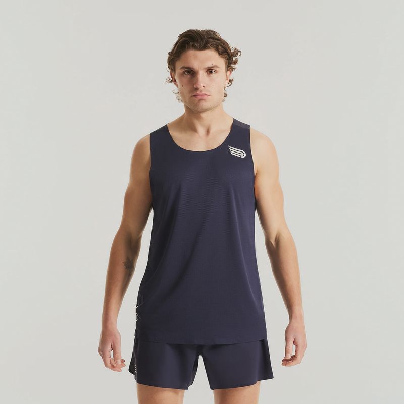Men's Elite Singlet NVY-SLV