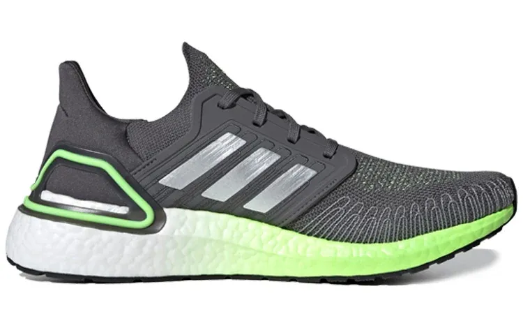Adidas Men Ultraboost 20 (Grey/Signal Green)