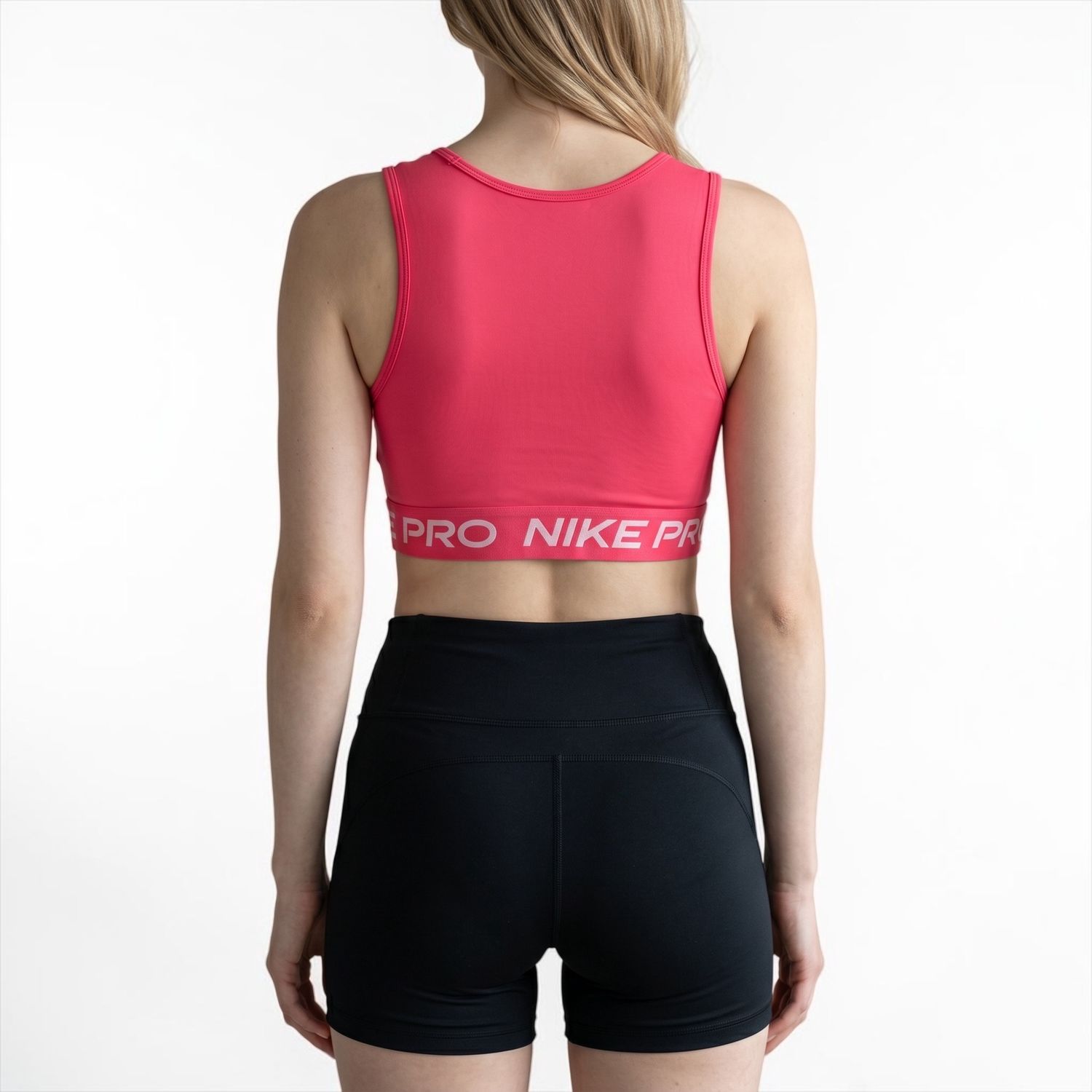Nike Pro Dri-FIT 365 Croped Tank Top (Pink)
