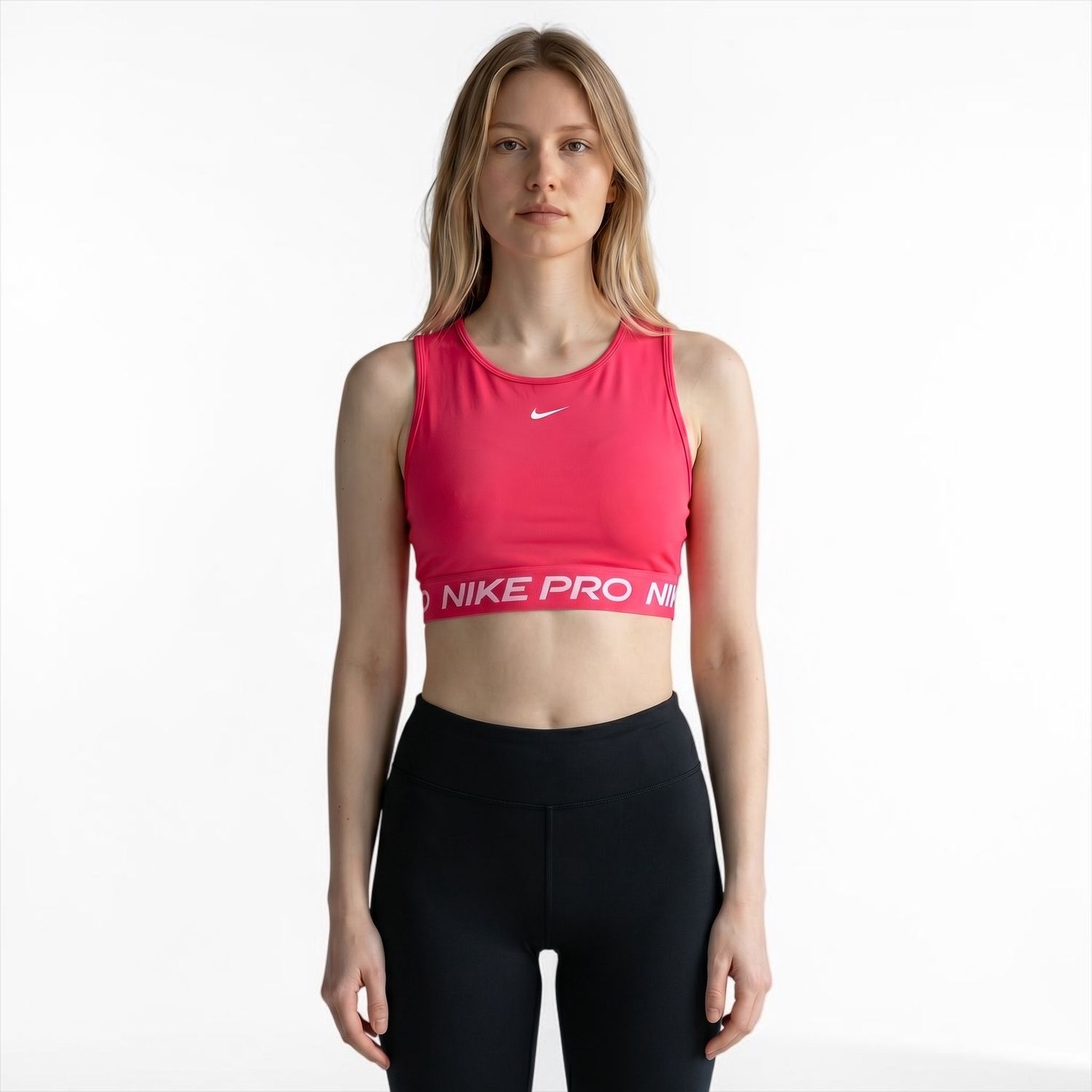 Nike Pro Dri-FIT 365 Croped Tank Top (Pink)