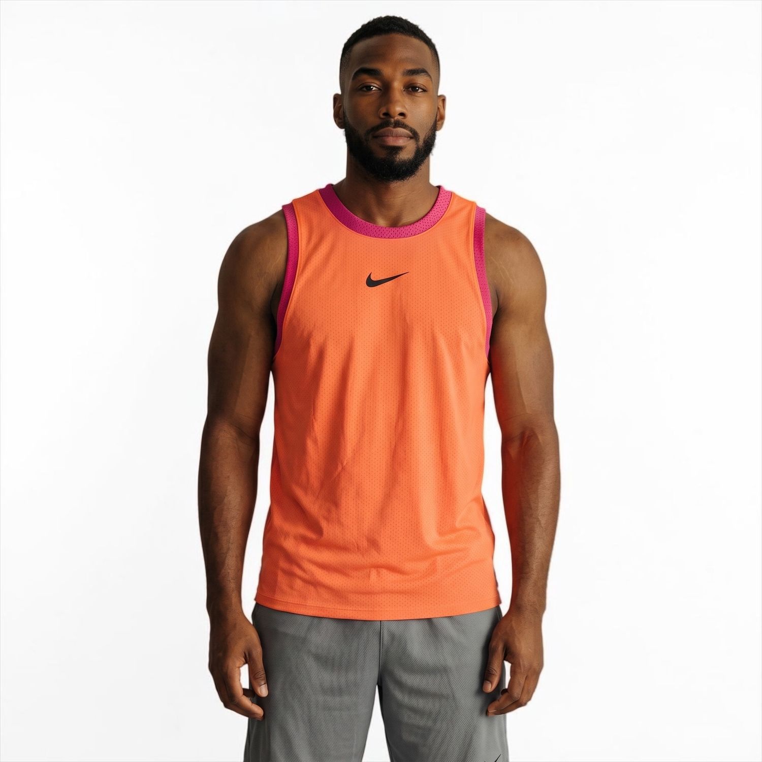 Nike Court Dri-FIT Slam Tank Light Wild Mango/Aster Pink/(Black)