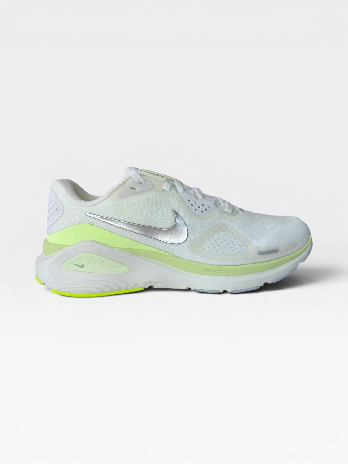Nike Structure 26 (Summit White/Barely Volt/Sail/Chrome)