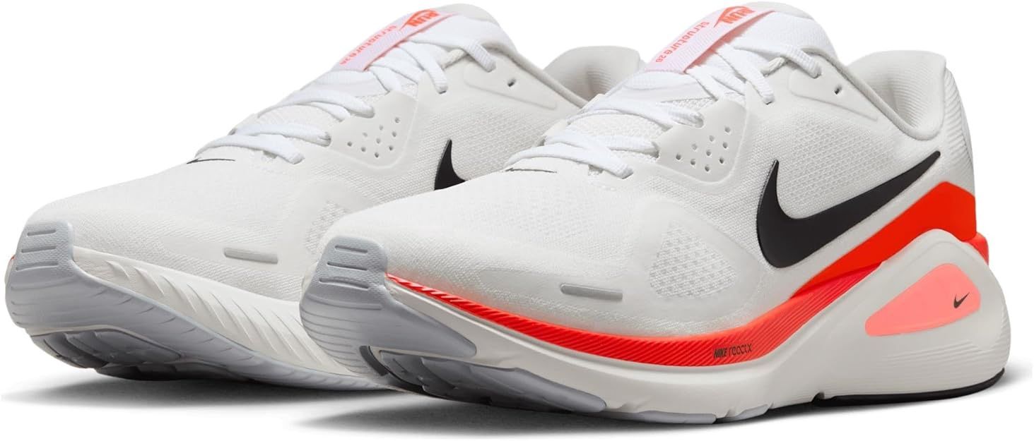 Nike Structure 26 (White/Bright Crimson/Photon Dust/Black)