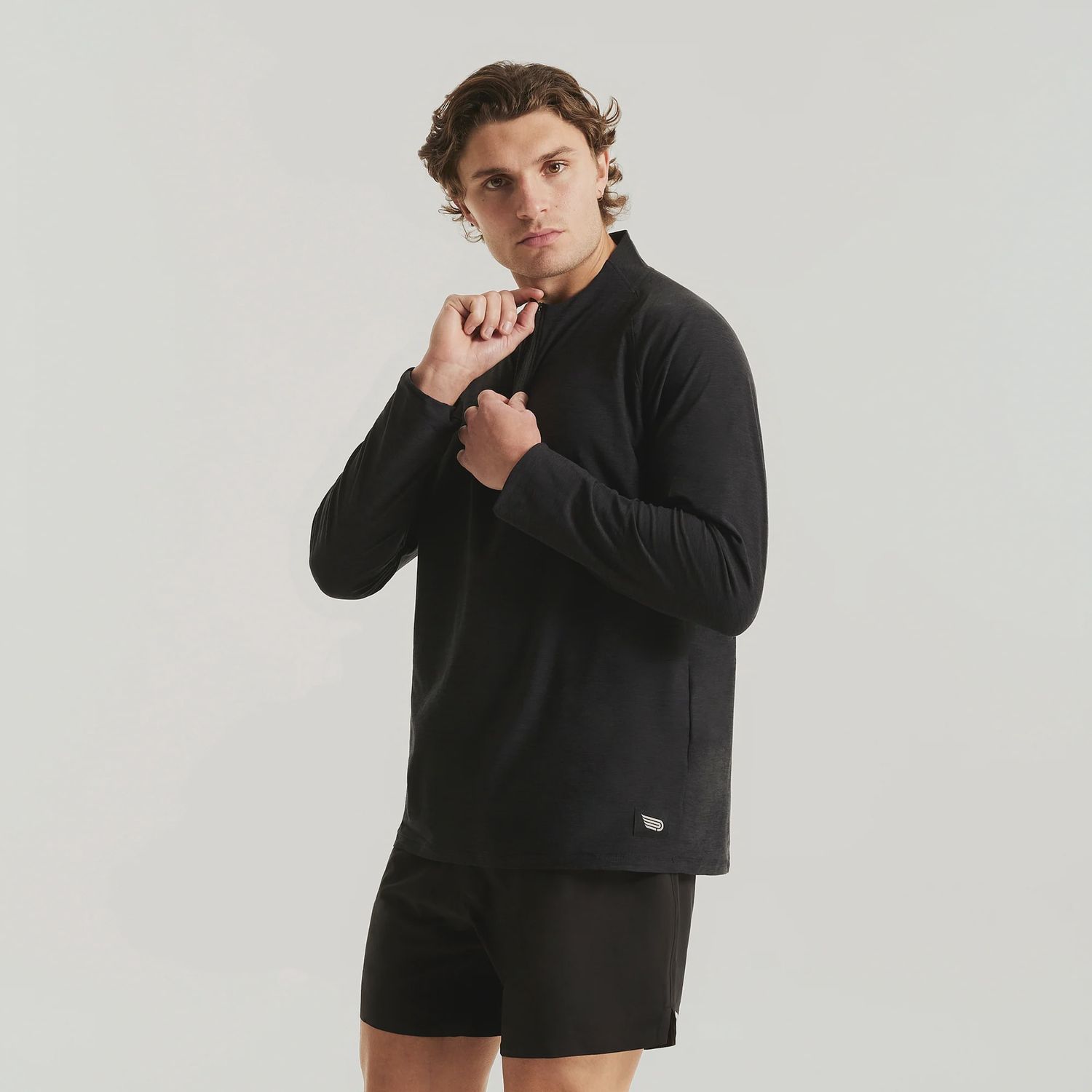 Men's Recon 1/4 Top NF BLK-BLK