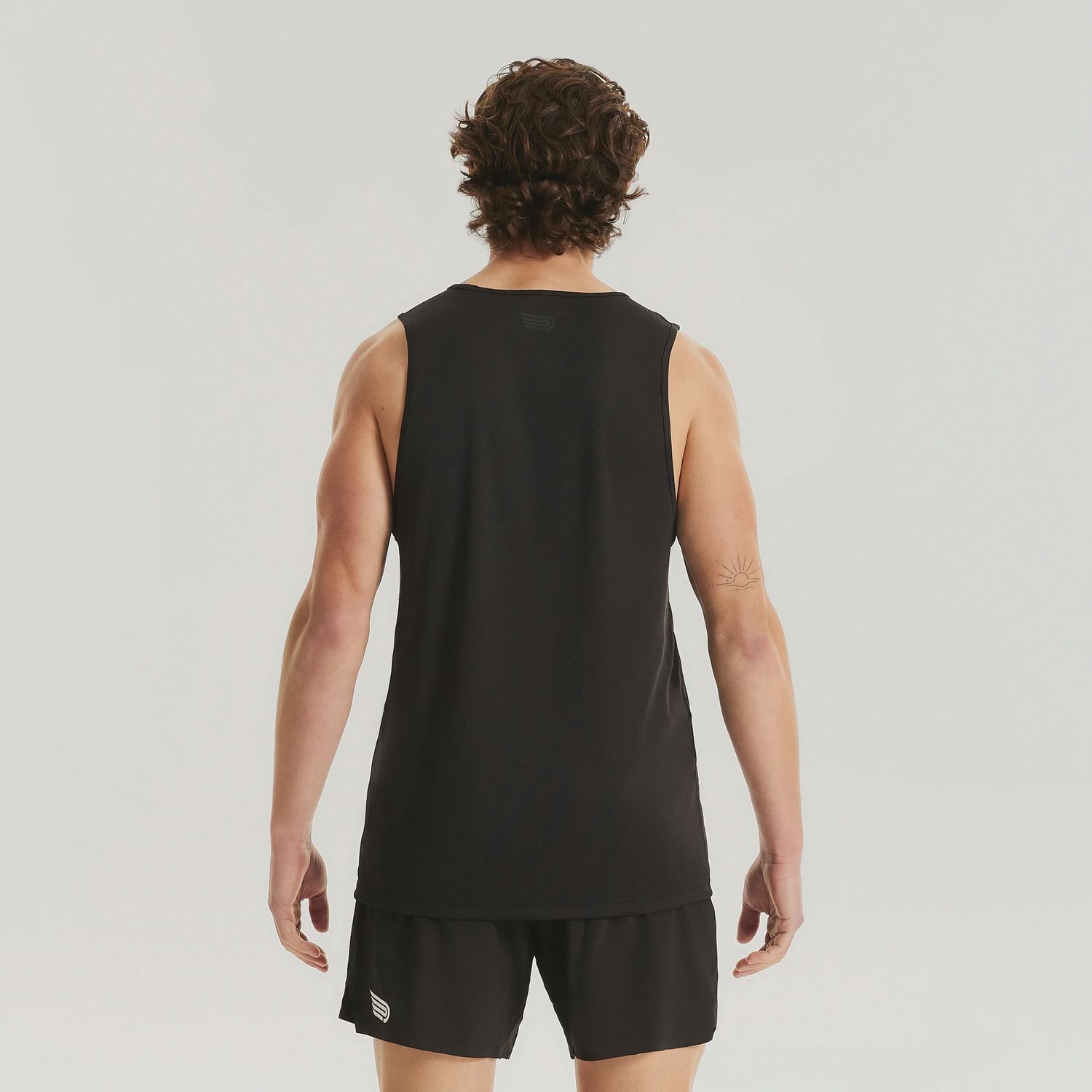 Men's Sustain Singlet BLK-MAT