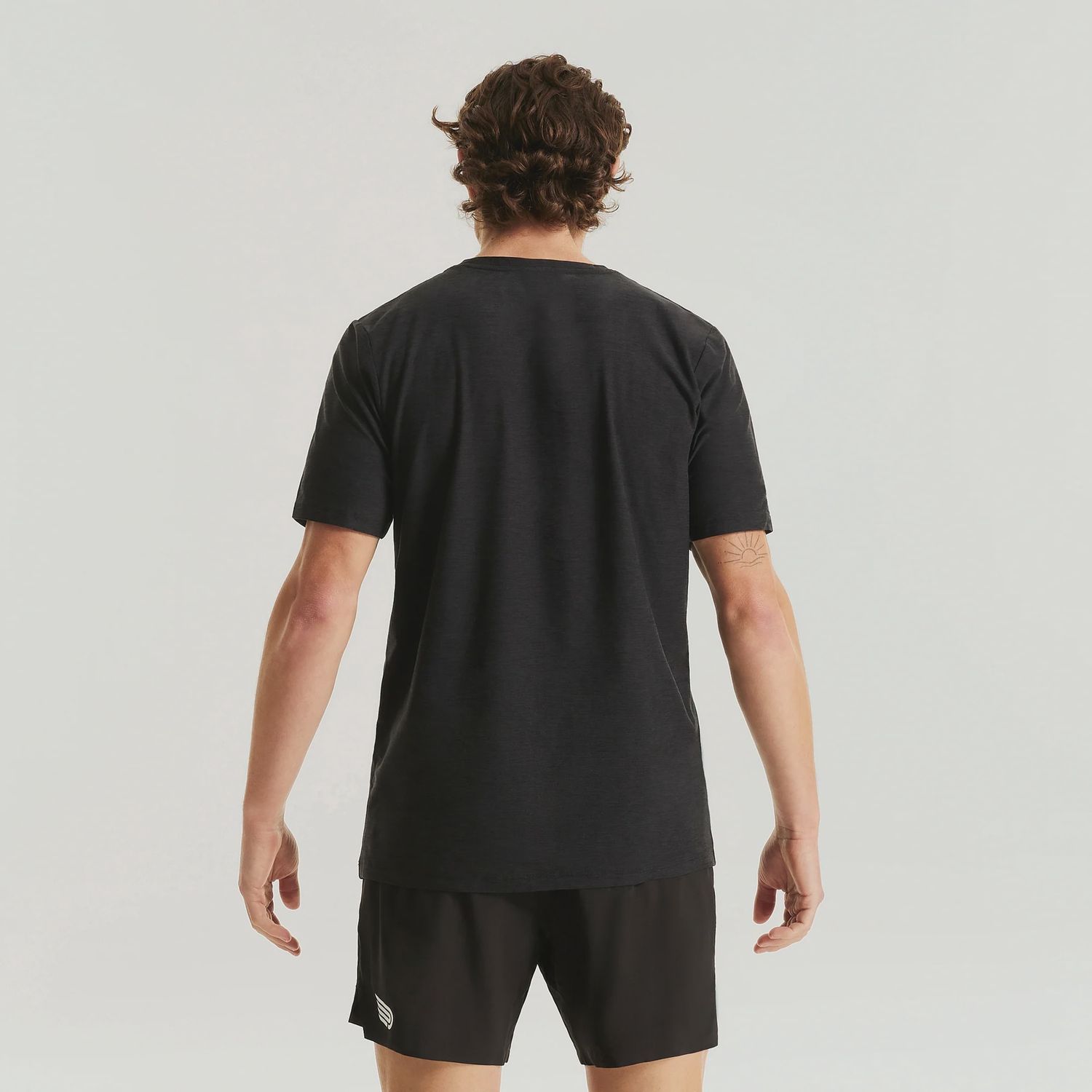 Men's Sustain S/S Top BLK-MAT