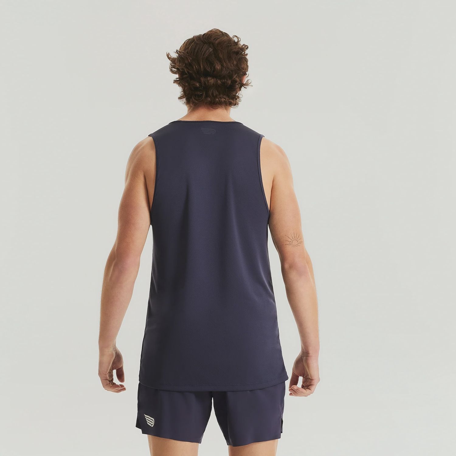 Men's Sustain Singlet NVY-MAT