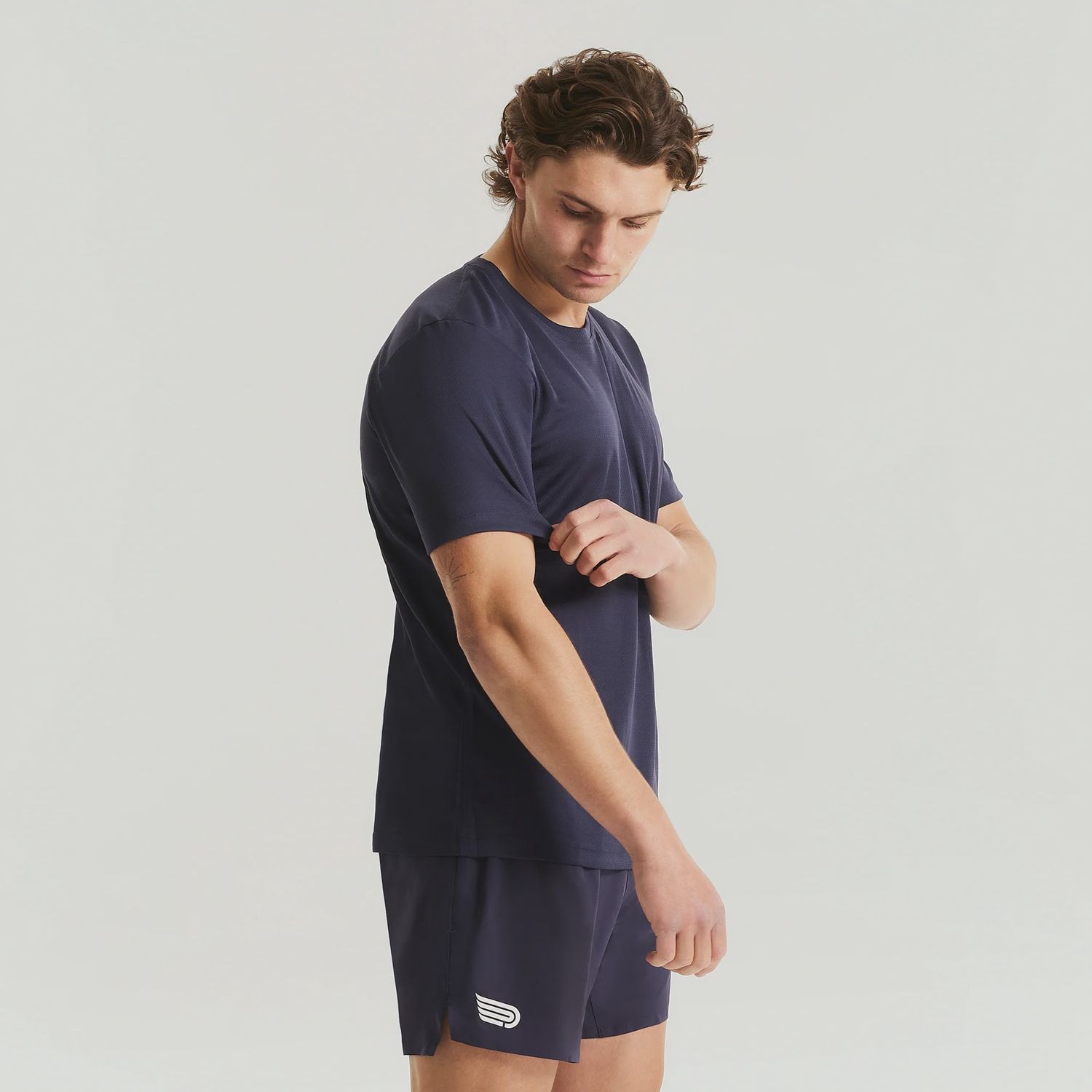 Men's Sustain S/S Top NVY-MAT
