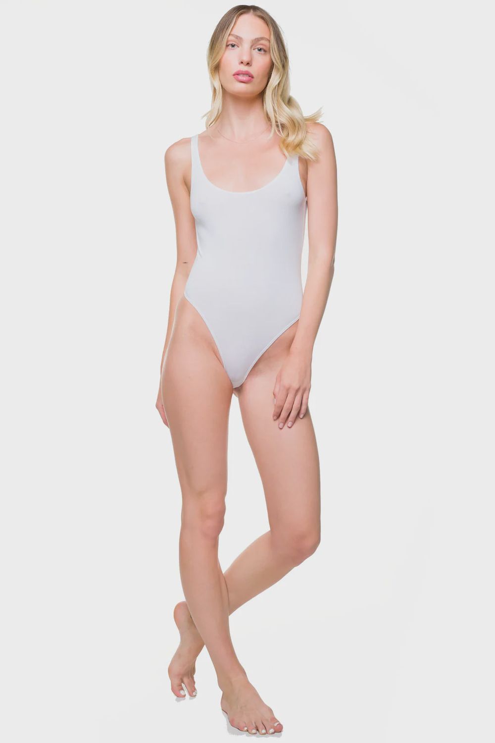 Bamboo Bodysuit White